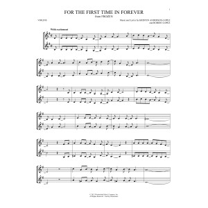 For The First Time In Forever (from Frozen)