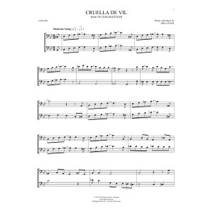 Cruella De Vil (from 101 Dalmatians)