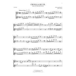 Cruella De Vil (from 101 Dalmatians)