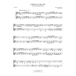 Cruella De Vil (from 101 Dalmatians)