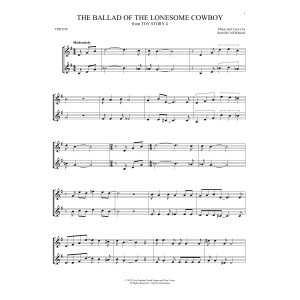 The Ballad Of The Lonesome Cowboy (from Toy Story 4)