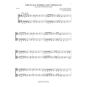 The Place Where Lost Things Go (from Mary Poppins Returns)