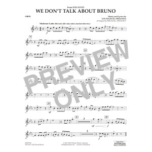 We Don't Talk About Bruno (from Encanto) (arr. Michael Sweeney) - Oboe