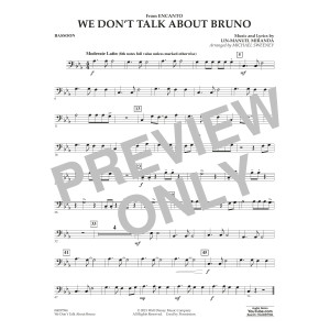 We Don't Talk About Bruno (from Encanto) (arr. Michael Sweeney) - Bassoon