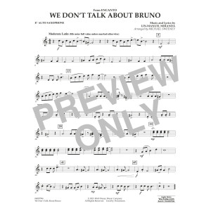 We Don't Talk About Bruno (from Encanto) (arr. Michael Sweeney) - Eb Alto Saxophone