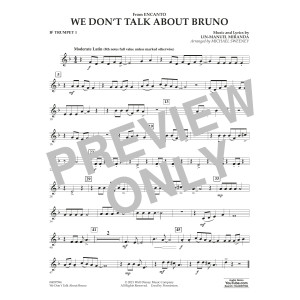We Don't Talk About Bruno (from Encanto) (arr. Michael Sweeney) - Bb Trumpet 1