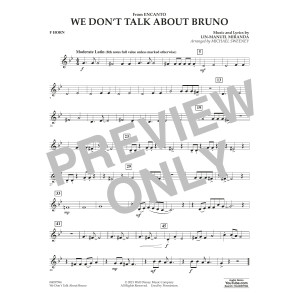 We Don't Talk About Bruno (from Encanto) (arr. Michael Sweeney) - F Horn