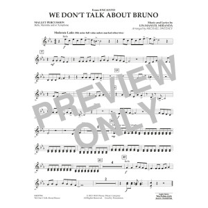 We Don't Talk About Bruno (from Encanto) (arr. Michael Sweeney) - Mallet Percussion
