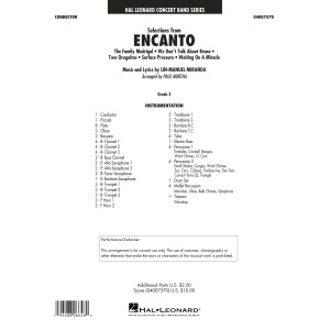 Selections from Encanto (arr. Paul Murtha) - Conductor Score (Full Score)