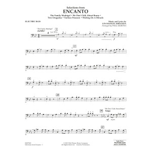Selections from Encanto (arr. Paul Murtha) - Electric Bass