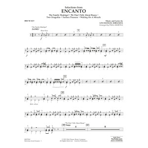 Selections from Encanto (arr. Paul Murtha) - Drum Set