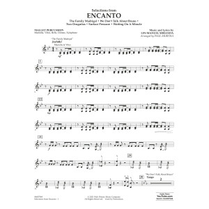 Selections from Encanto (arr. Paul Murtha) - Mallet Percussion