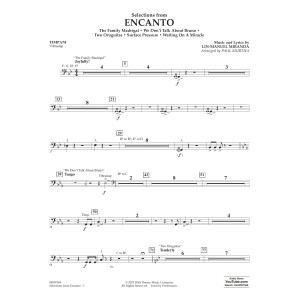 Selections from Encanto (arr. Paul Murtha) - Timpani