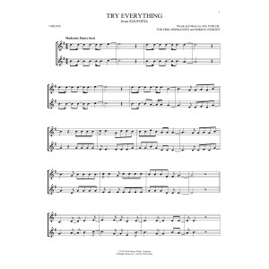 Try Everything (from Zootopia)