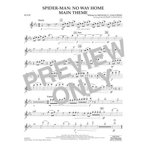 Spider-Man: No Way Home Main Theme (arr. Robert Longfield) - Flute
