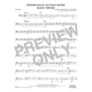 Spider-Man: No Way Home Main Theme (arr. Robert Longfield) - Bassoon