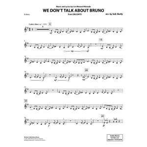 We Don't Talk About Bruno (from Encanto) (arr. Seb Skelly) - Eb Bass T.C.