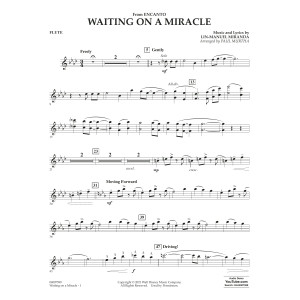 Waiting On A Miracle (from Encanto) (arr. Paul Murtha) - Flute