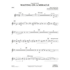 Waiting On A Miracle (from Encanto) (arr. Paul Murtha) - Oboe