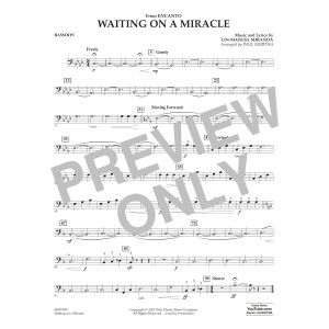 Waiting On A Miracle (from Encanto) (arr. Paul Murtha) - Bassoon