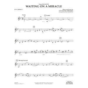 Waiting On A Miracle (from Encanto) (arr. Paul Murtha) - Bb Clarinet 1
