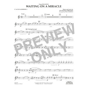 Waiting On A Miracle (from Encanto) (arr. Paul Murtha) - Eb Alto Saxophone 1
