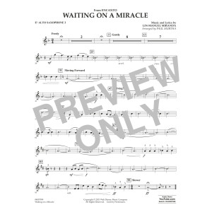 Waiting On A Miracle (from Encanto) (arr. Paul Murtha) - Eb Alto Saxophone 2