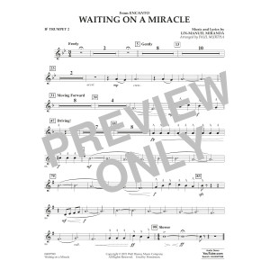 Waiting On A Miracle (from Encanto) (arr. Paul Murtha) - Bb Trumpet 2
