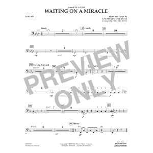 Waiting On A Miracle (from Encanto) (arr. Paul Murtha) - Timpani