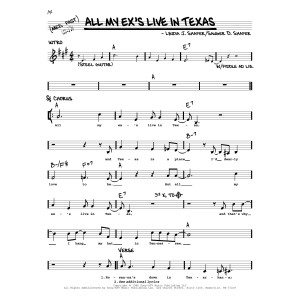 All My Ex's Live In Texas