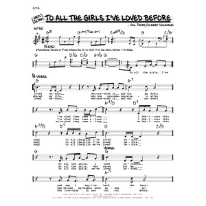 To All The Girls I've Loved Before