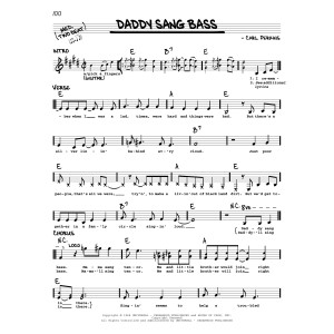 Daddy Sang Bass