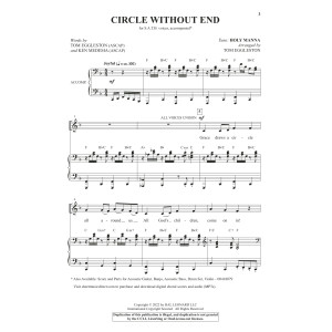 Circle Without End (arr. Tom Eggleston)