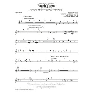WandaVision! (Choral Medley) (arr. Mark Brymer) - Trumpet 2