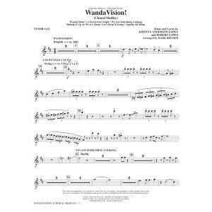 WandaVision! (Choral Medley) (arr. Mark Brymer) - Tenor Saxophone
