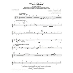 WandaVision! (Choral Medley) (arr. Mark Brymer) - Baritone Sax
