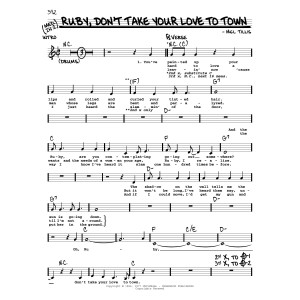 Ruby, Don't Take Your Love To Town
