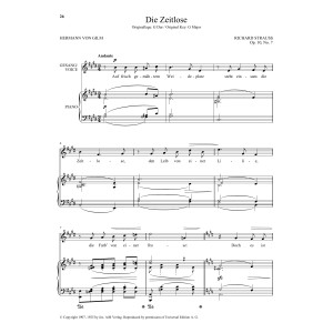 Die Zeitlose (Low Voice)