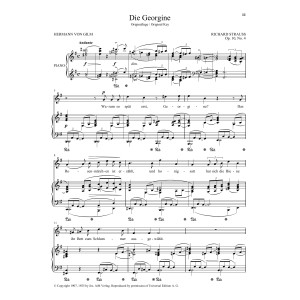 Die Georgine (High Voice)