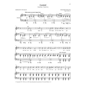 Geduld (High Voice)