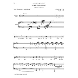 Lob Des Leidens (Low Voice)