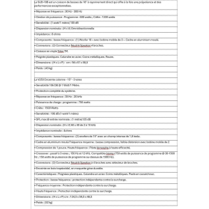 Cervin Vega Système Son (Prix négociable)