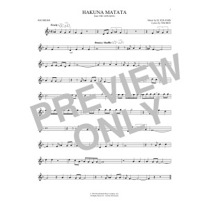 Hakuna Matata (from The Lion King)