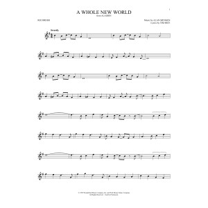 A Whole New World (from Aladdin)