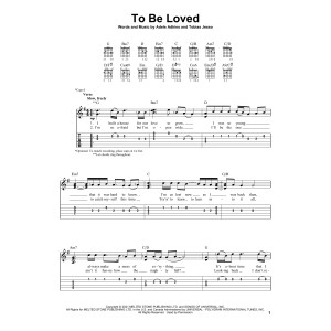 To Be Loved