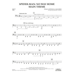 Spider-Man: No Way Home Main Theme (arr. Vinson) - Pt.5 - Tuba