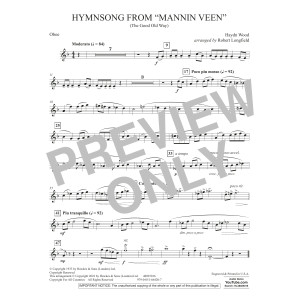 Hymnsong from "Mannin Veen" (arr. Robert Longfield) - Oboe