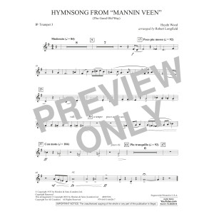 Hymnsong from "Mannin Veen" (arr. Robert Longfield) - Bb Trumpet 3