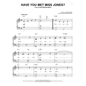 Have You Met Miss Jones?