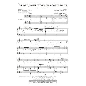 O Lord, Your Word Has Come To Us